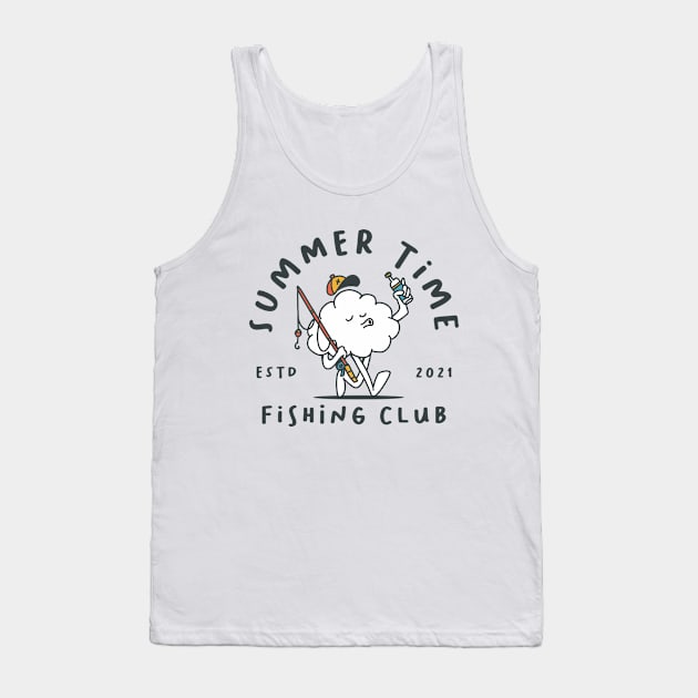 Summer Time Tank Top by Cartoon retro